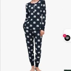 kate spade cat pajama TOP ONLY